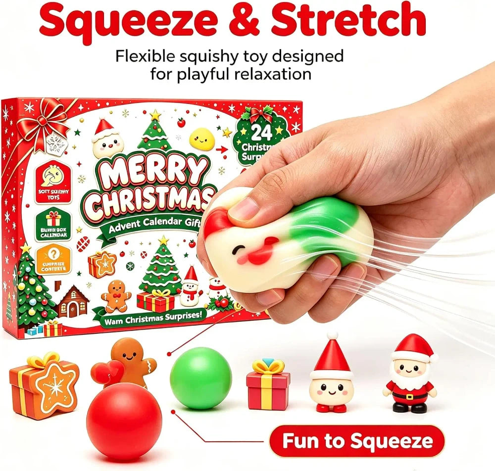 Christmas Dumpling Squishy Advent Calendar