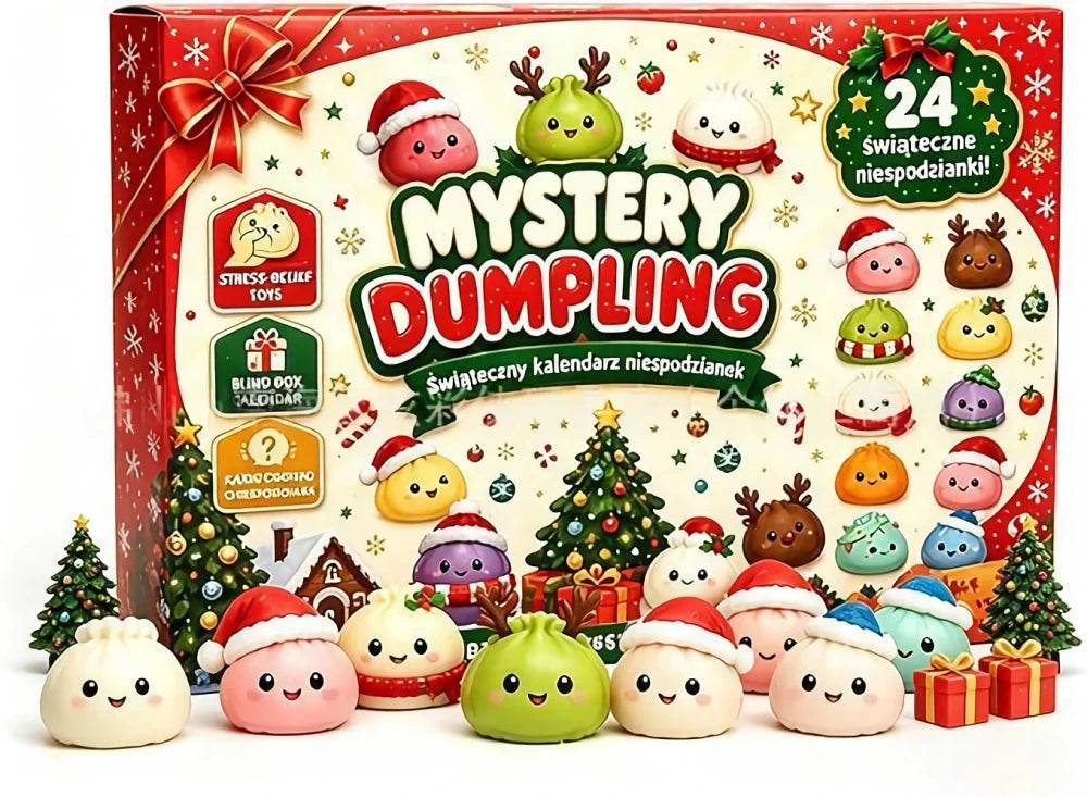 Christmas Dumpling Squishy Advent Calendar