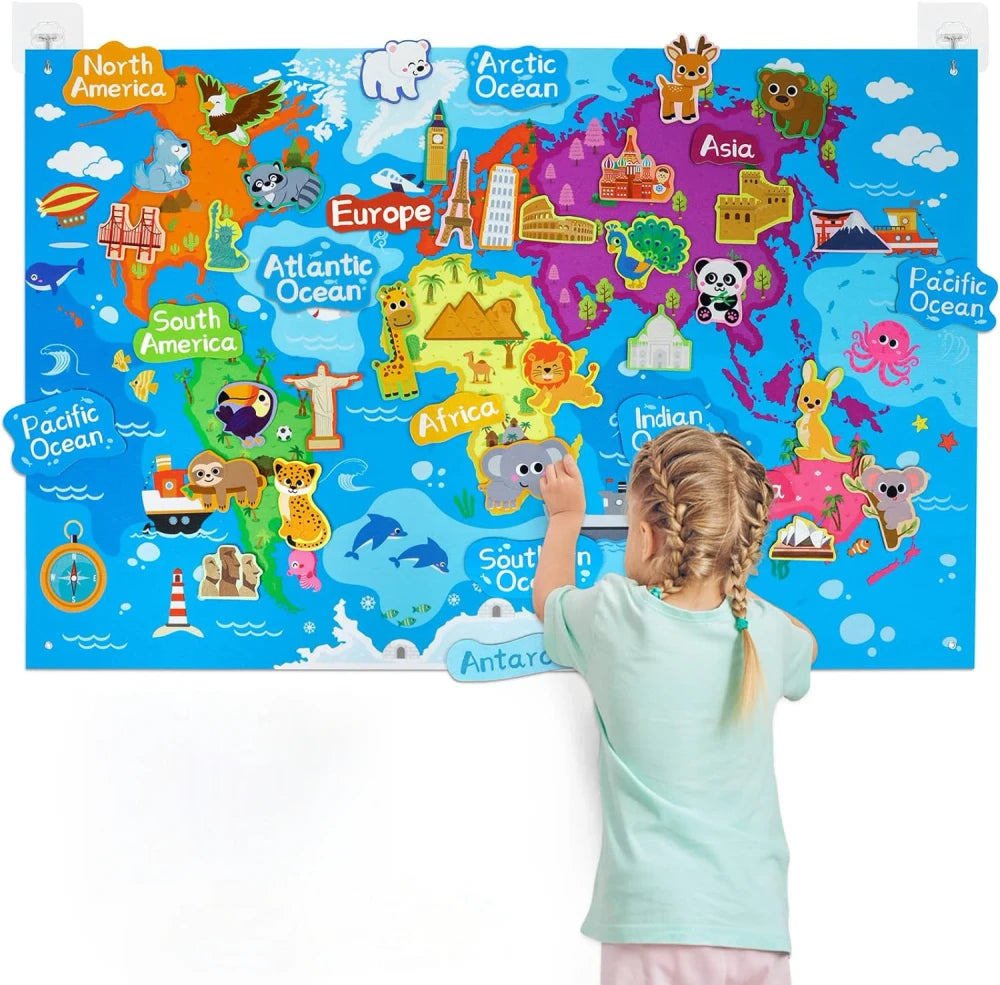 Zoo Animal Felt Story Board