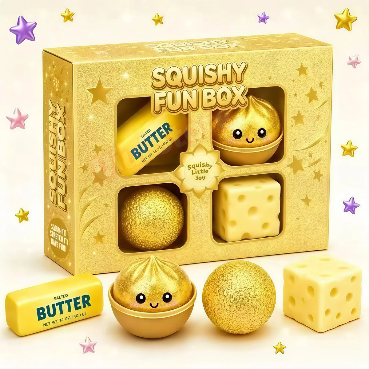 Christmas Squishy Advent Calendar 2026 24 Days Countdown Dumpling Squishy Stress Relief Fidget Home Decoration Surprise Gift Box